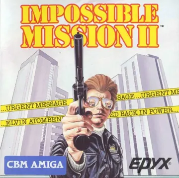 Impossible Mission II box cover front